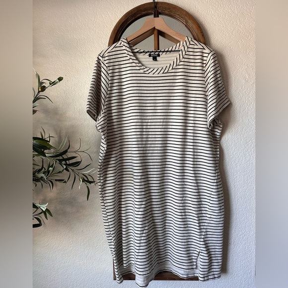 Buffalo David Bitton Striped T-Shirt Dress | Size XXL - Picture 1 of 7